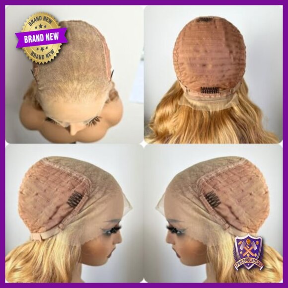 32 Inch Loose Wave Synthetic Lace Front Wig Glueless Pre Plucked main image 5